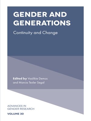 cover image of Gender and Generations